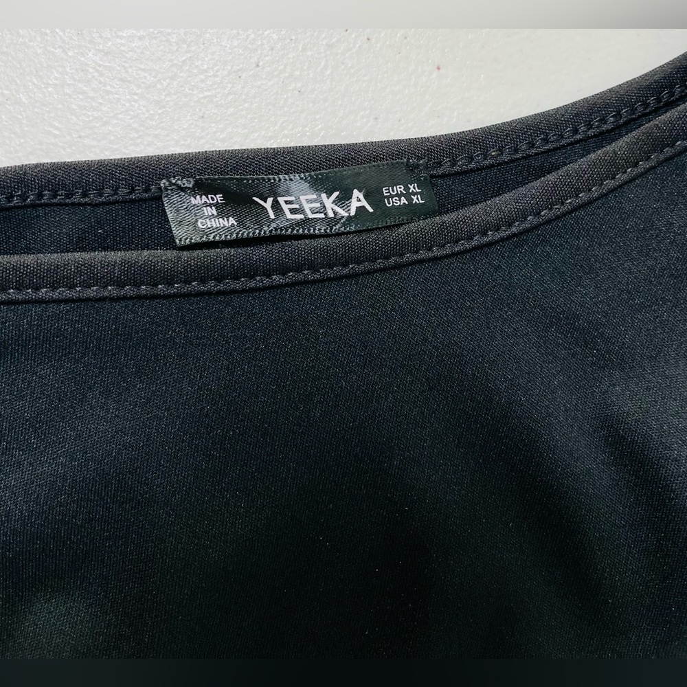 Yeeka woman’s black jumpsuit. XL - Picture 13 of 14